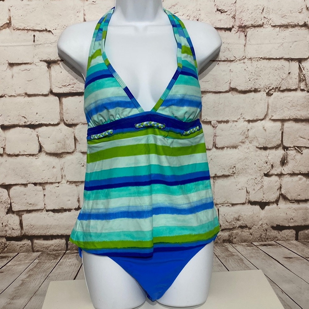 🆕Island Escape Halterkini Set, Size 10